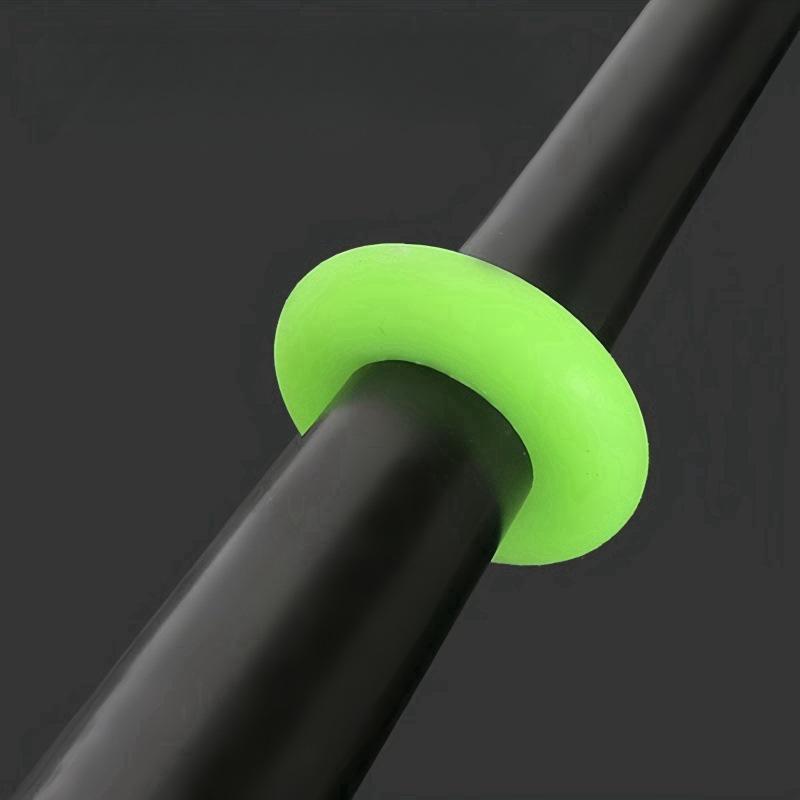 Luminous Anti-slip Elastic Rod Sleeve O-Ring Fishing Tackle Accessory