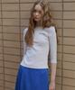 GREENBUTTER Three-Quarter Sleeve Tee (L/Melange)