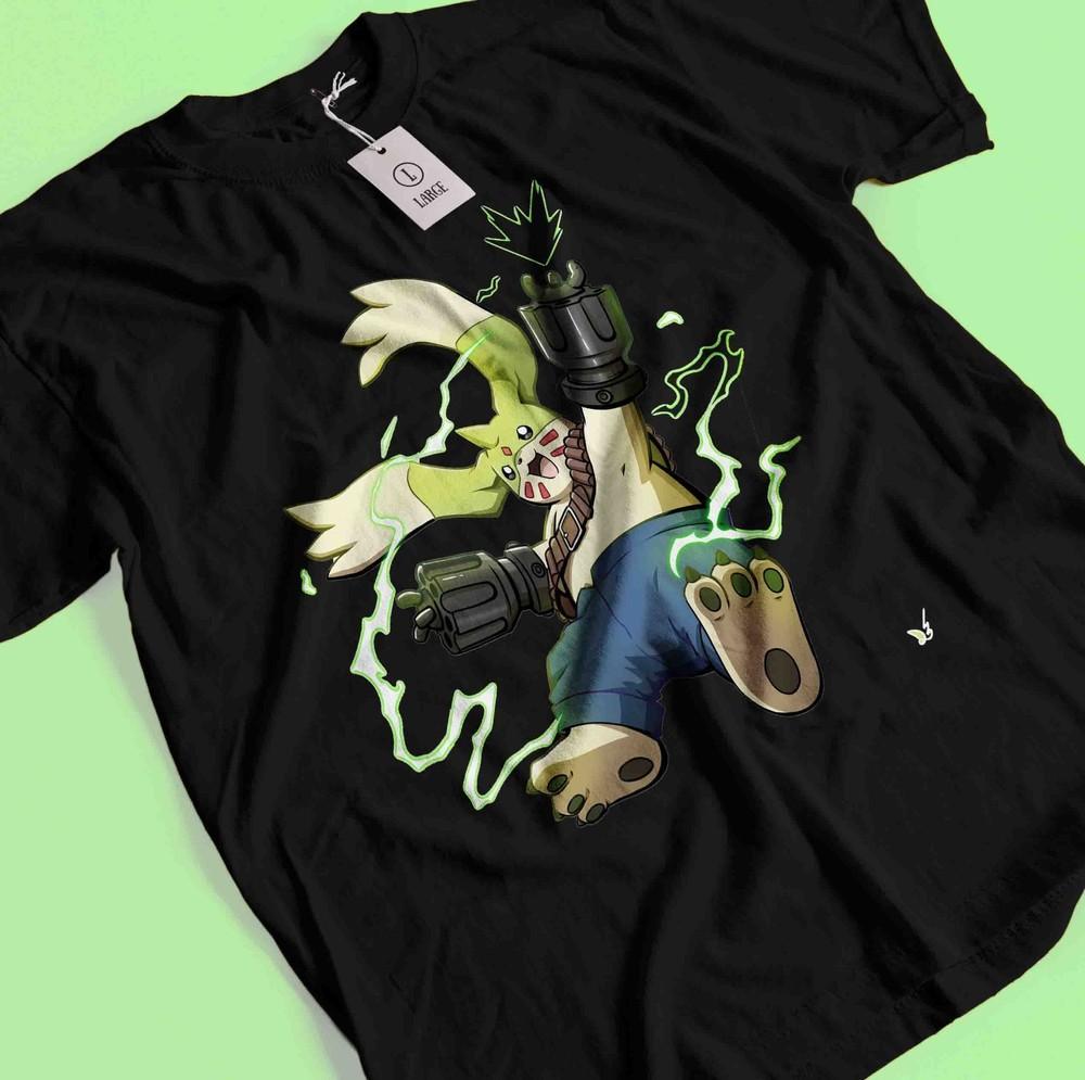 

Винтажная специальная футболка с аниме-любовью, японская футболка, футболка с аниме, футболка в подарок манга L