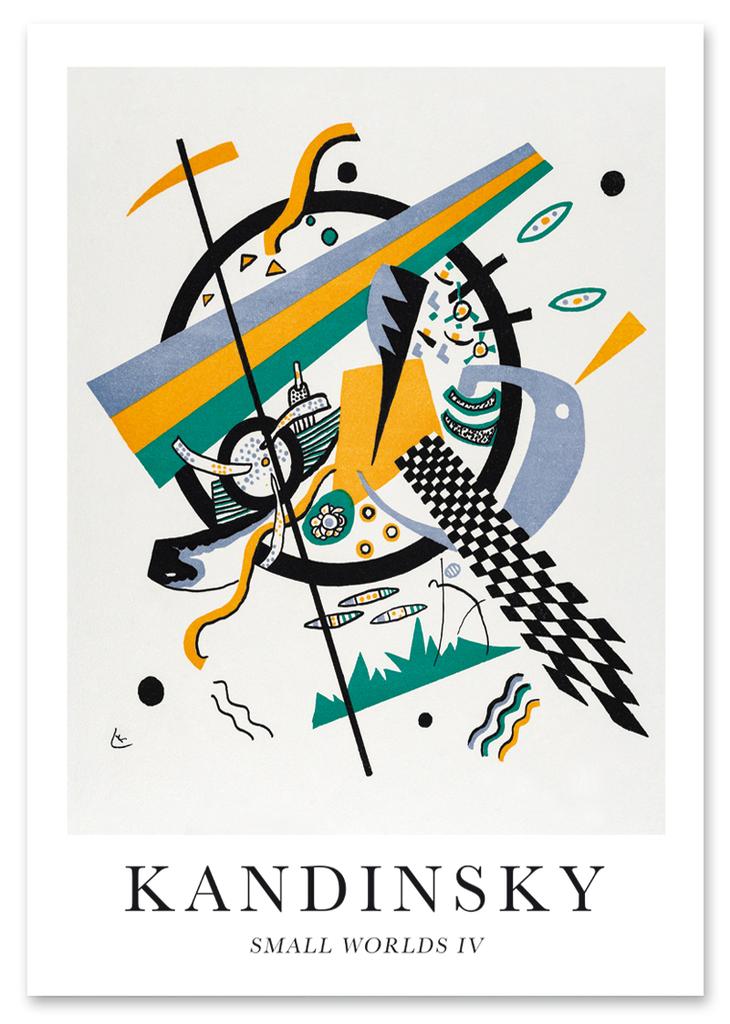Plakat Kandinsky small worlds