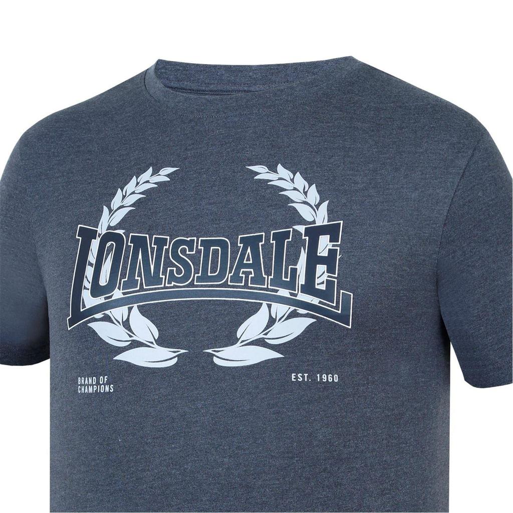 Lonsdale Geometrisches Logo T-Shirt für Herren
