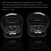 Set of 10 Black Plastic Air Conditioning Vents Compatible with Opel Vauxhall