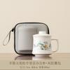 Tea separation tea cup household drinking water mug with lid office high value large capacity men's and women's ceramic cup
