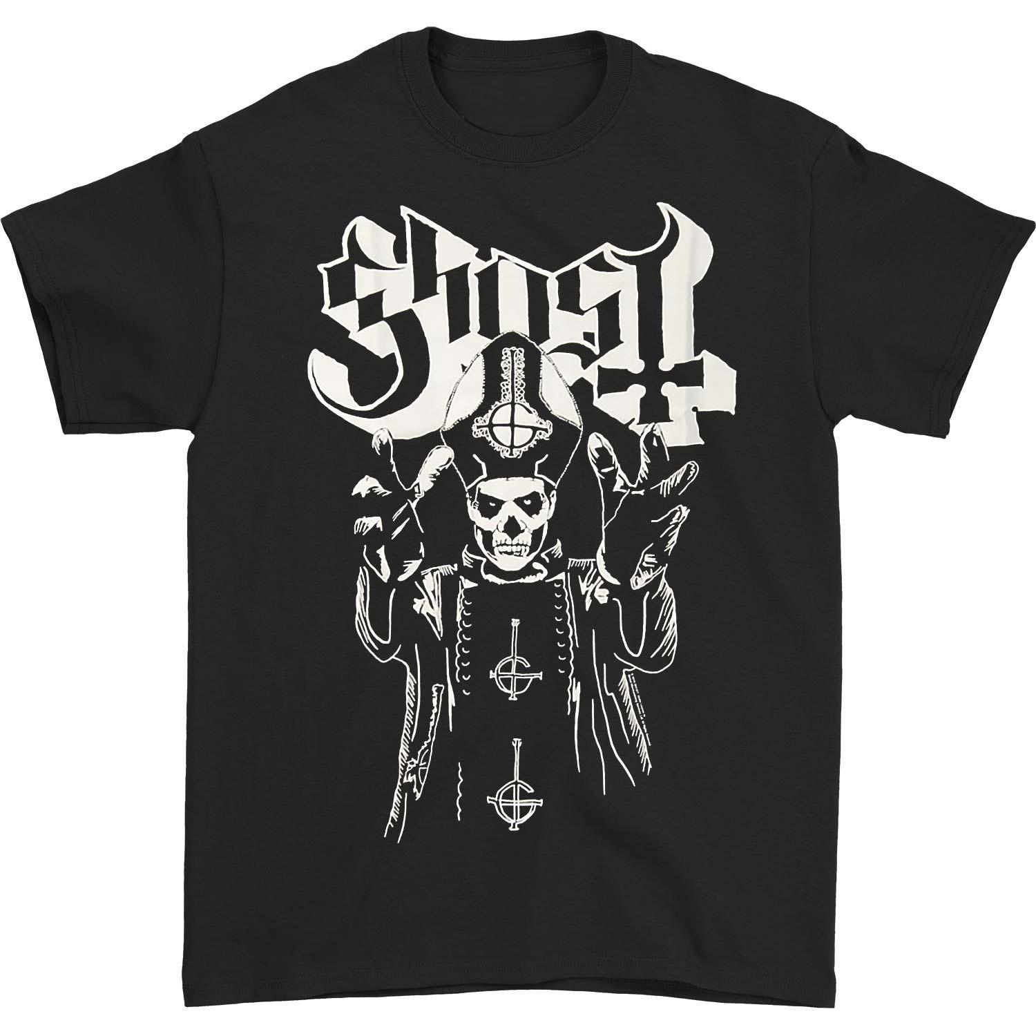 Ghost Papa Wrath Casual Tshirt Mens and Womens Luxury Brand Top S