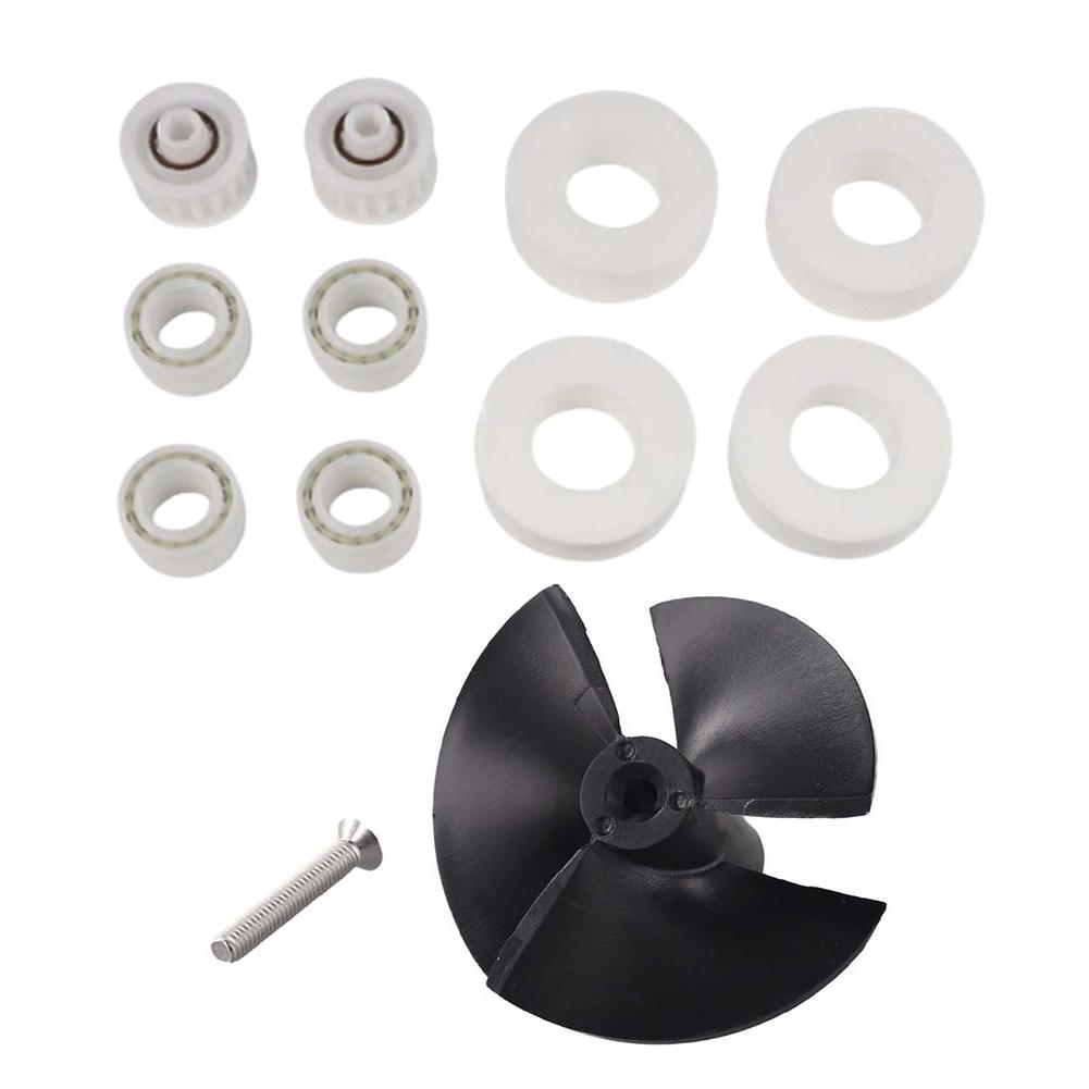 Pool Cleaner Spare Parts Kit: 9995266-R1 Impeller + 4x 6101611-R4 Climbing Wheels + 6x 3884997-R6 Guide Wheels