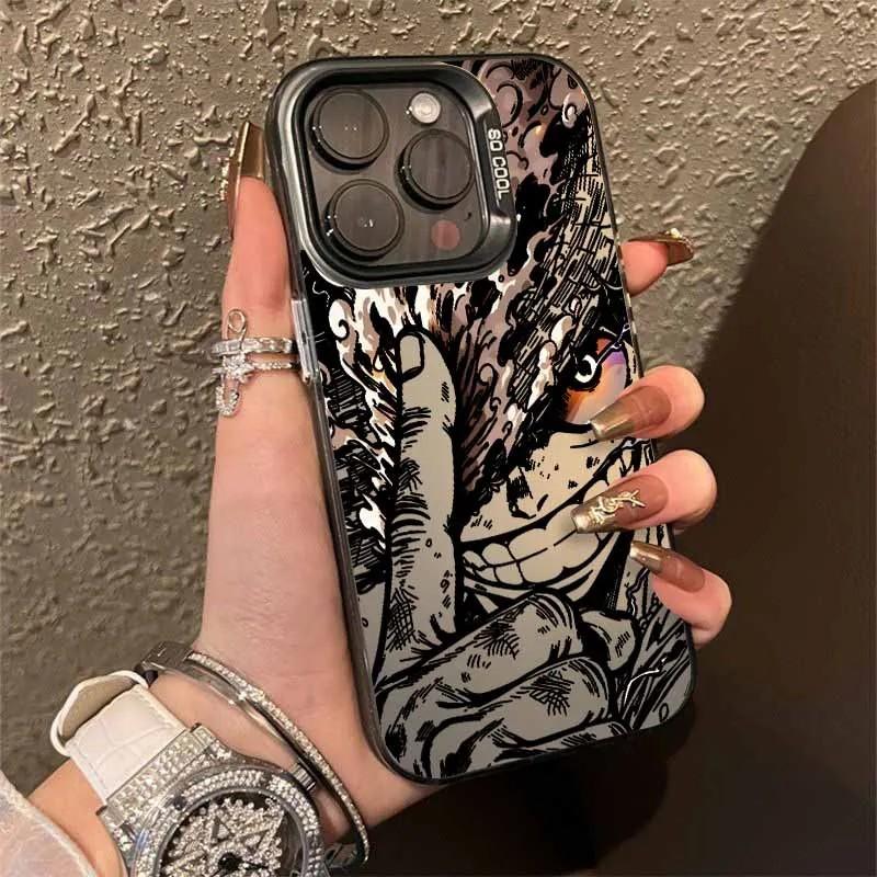 

New anime L-Luffys Phone Case For Xiaomi Redmi 15 15C 14C 13C 12C 13 12 10 A1 A2 A3 A5 9T 9A K60 K40 4G 5G Anti Fall Matte Cover Redmi K30
