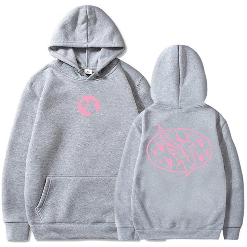 ILLENIUM Print Hoodies Long Sleeve Fashion Winter/Autumn Sweatshirts Fleece Warm Men Women Pullovers Streetwear Graphic Clothing