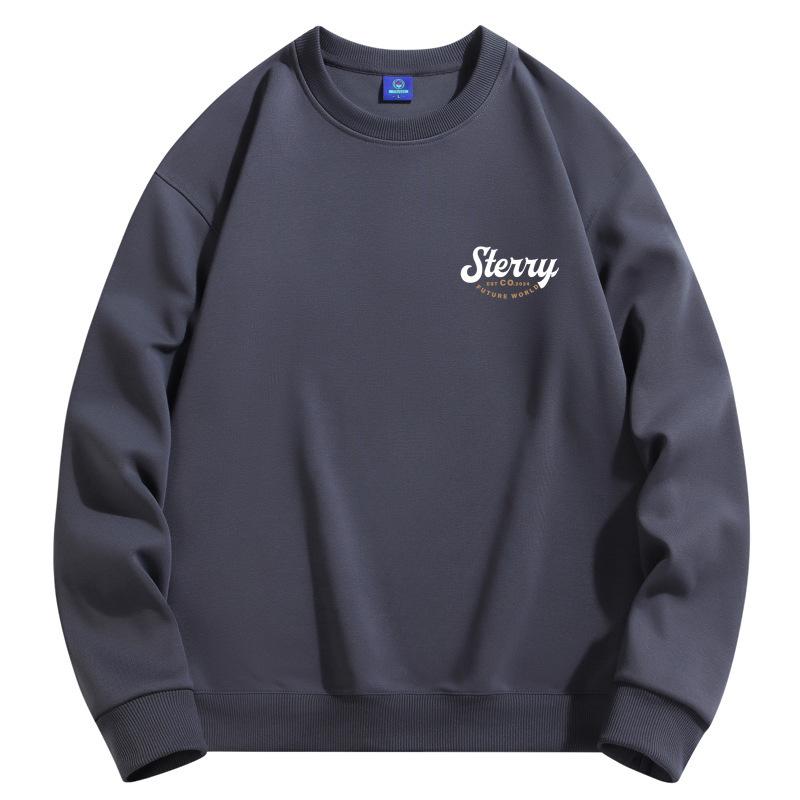 Stevvy Pattern Man's Round Neck Sweatshirt Fashion Casual Long Sleeve Large Size Hoodie