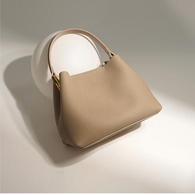 Nuove Borse a Secchiello a Tracolla in Vera Pelle alla Moda per Donna Borsa a Spalla Messenger in Pelle Bovina di Design alla Moda per Signora