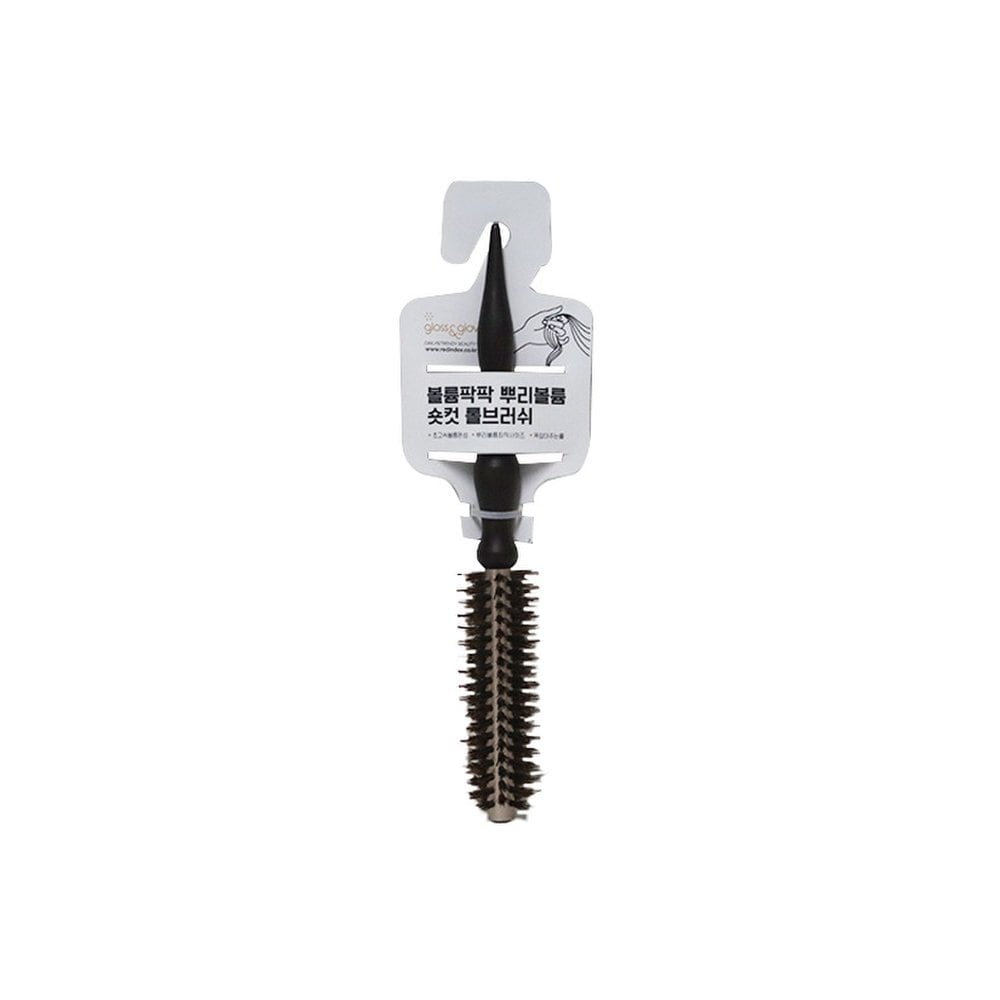 

Volume-packed root volume short cut roll brush