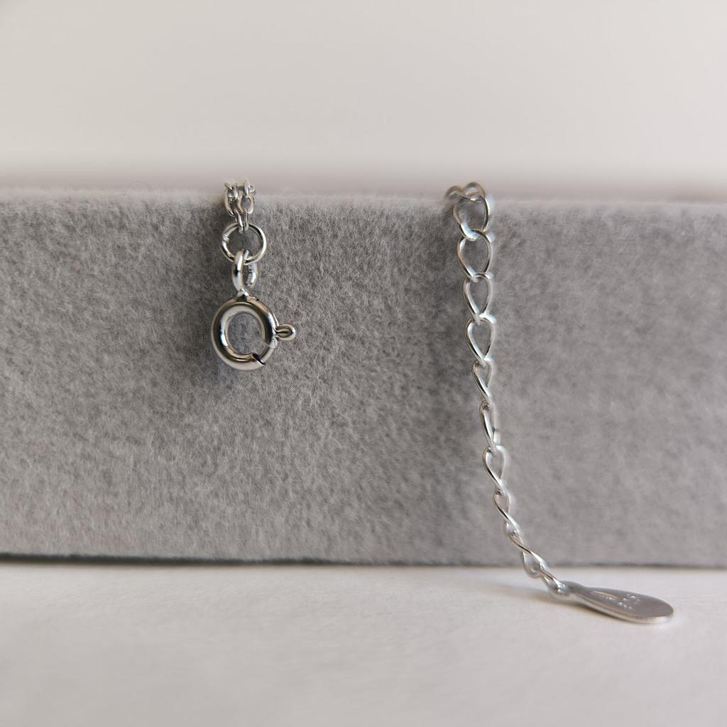 Silver Bracelet with Cubic Zirconia, Product Weight 2.56 G (2209065)