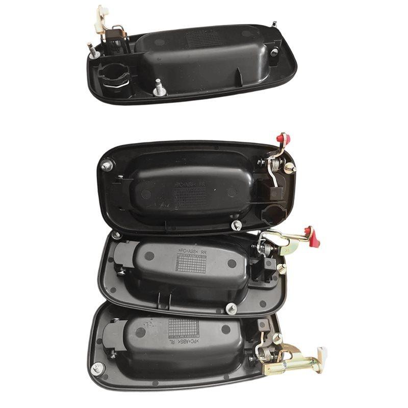 For Silverado Tahoe Suburban Avalanche Cadillac Escalade GMC Sierra 4X Exterior Door Handles 19356468 19356470