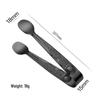 Stainless Steel Rose Gold Ice & Food Tongs