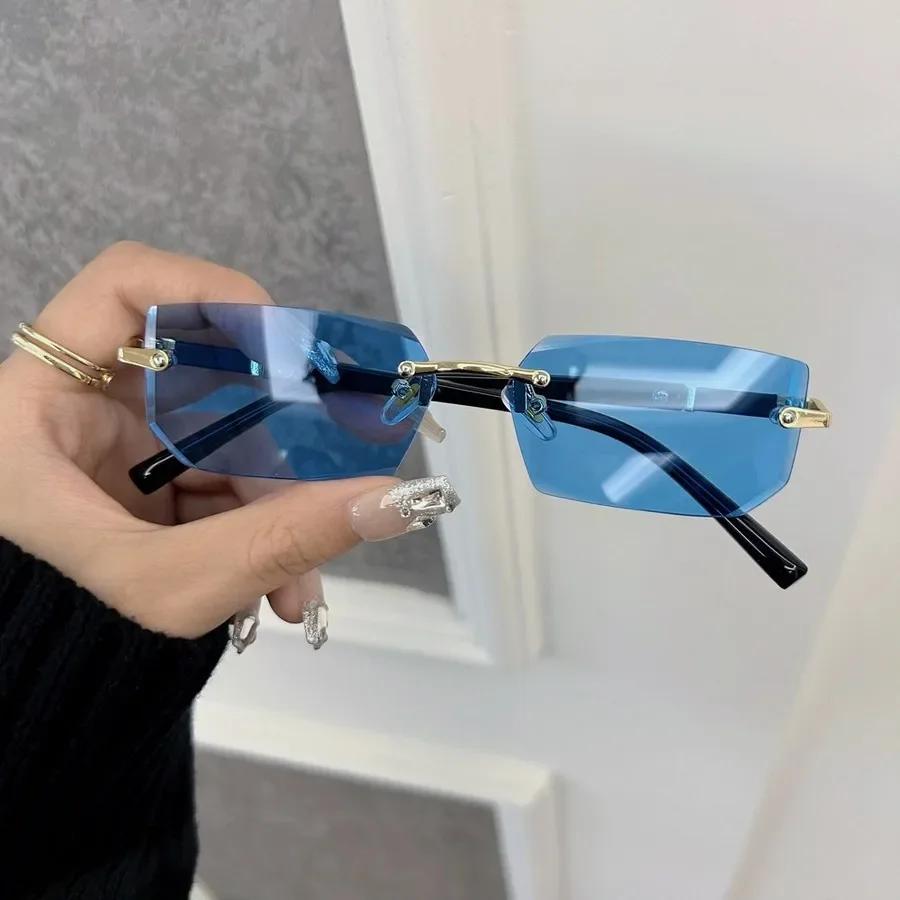 Colorful Square Sunglasses Women Men Small Frame Sun Glasses Female Male Designer  Unisex Travel Outdoor Sun Glasses