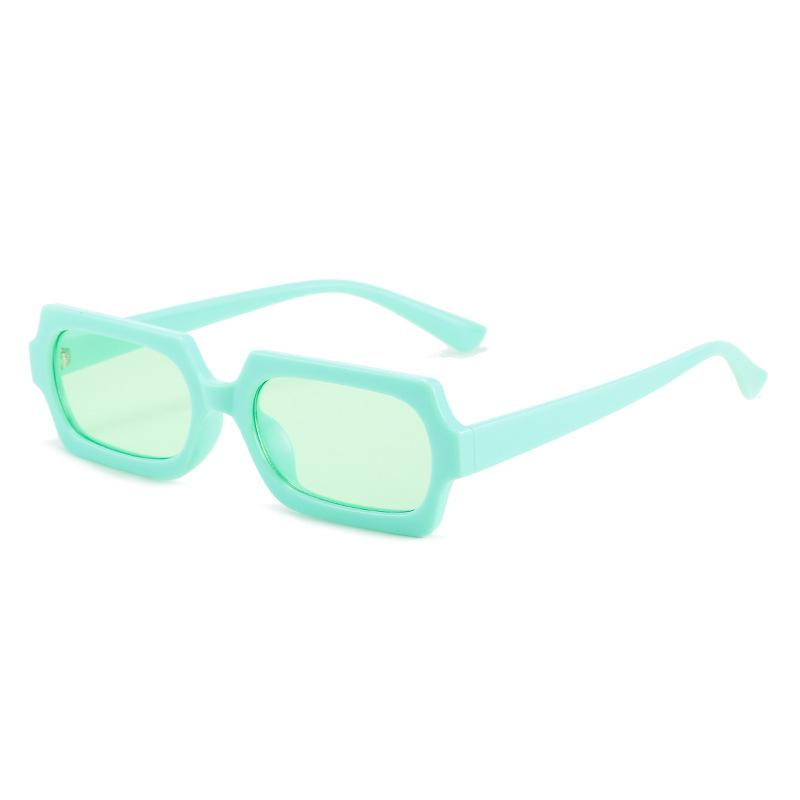 Polygonal Small Frame Sunglasses Candy-Colored Sunglasses Women'S Trend Glasses