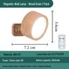 Wireless LED Magnetic Wall Lamp for Bedroom and Stairs with Night Light and Wireless Charging