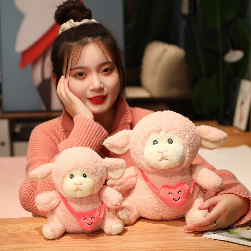 1 шт. 20/25 см каваи овцы плюшевые игрушки мягкие куклы альпака прекрасная игрушка — фото 4