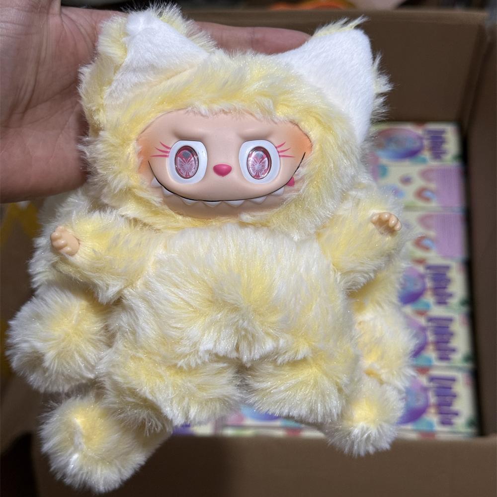 La Bu Nine-tailed Fox Vinyl Face Doll Children'S Toy Festival Birthday Gift Desk Collection Decoration