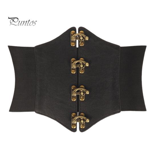 

Корсет из искусственной кожи с широкими полями, эластичный пояс в стиле ретро для женщин, регулируемый корсет, утягивающий талию 2XL