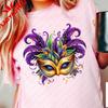 Mardi Gras Mask TShirt New Orleans Shirt Carnival Mask Shirt Mardi Gras Carnival TShirt Gift for Mardi Gras Graphic T Shirts