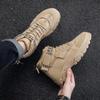 Men's Boots  New Fashion Tactical Military Combat Boots Outdoor Hiking Winter Shoes Light Non-slip Men Desert Ankle Boots