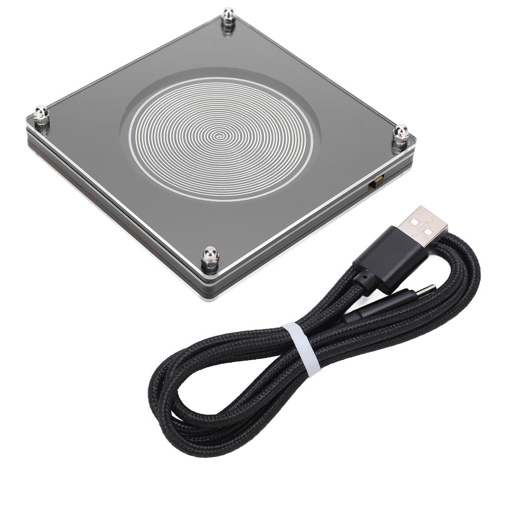 7.83HZ Wave Generator Schumann Resonances Ultra Low Frequency Pulse Sleep Aid ABS Silver FM783