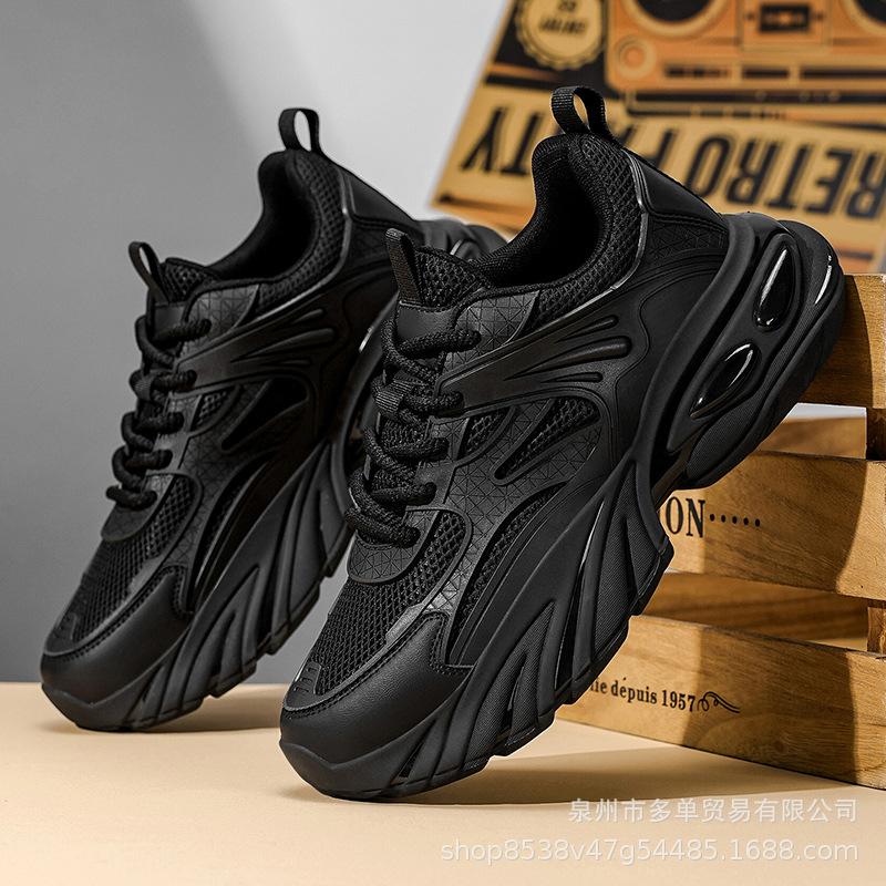 

New high-quality dad shoes thick-soled heightened non-slip wear-resistant comfortable casual sports trendy shoes 39 чёрный