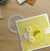 DIY Lace Ribbon Embossing Die: Metal Cutting Template for Birthday Cards