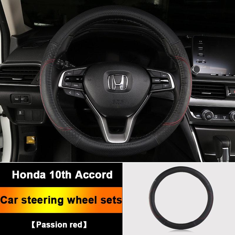 Car Steering Wheel Booster Cover Anti-skid For Honda Accord X 10th 2018 2022 2023 Hybrid Accessories