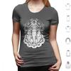 Floral Elephant Mandala T Shirt Men Women Kids   Elephant Floral Flowers Roses Mandala Black And White Fine Liner Dot Work