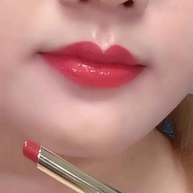 [Official Genuine Product] Big Brand Lipstick for a Natural Look, Brightens Skin, Moisturizing, Waterproof, Non-Stick Cup, Long-Lasting, Non-Fading,