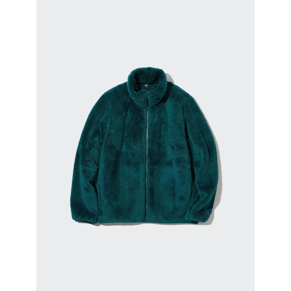 Uniqlo Japan Fur Leaf Fleece Full Zip Jacket