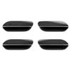 For Geely EX2 Door Handle Protective Cover ABS Scratch-resistant Door Bowl Handle Carbon Fiber Pattern Sticker Car Accessories