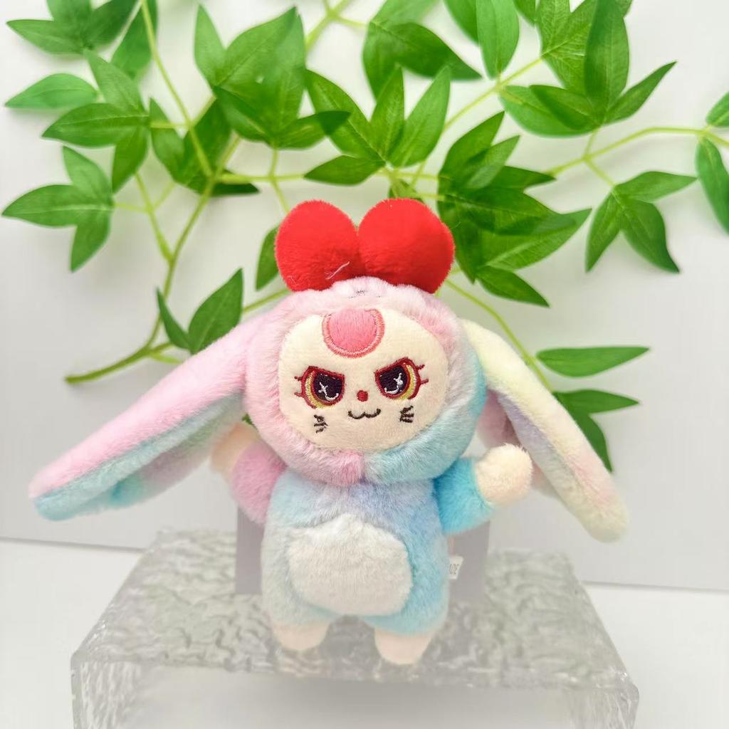 New ThreeBaby Bubble Matwa 3-year-old Plush Toy Doll Small Pendant Doll Grabbing Machine