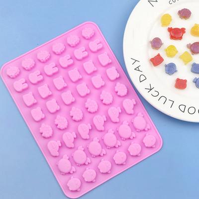 32/48/60 Cell Forest Animals Mold Silicone Molds Pastry Fudge Chocolate Candy Making Molds Diy Baking Decoration Tools Cake