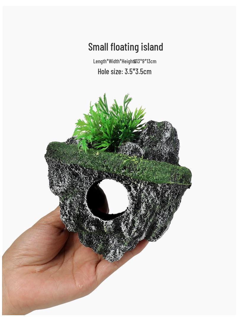 

Плавающий камень аквариумное украшение: Экологичное украшение в виде скалы и пещеры-укрытия