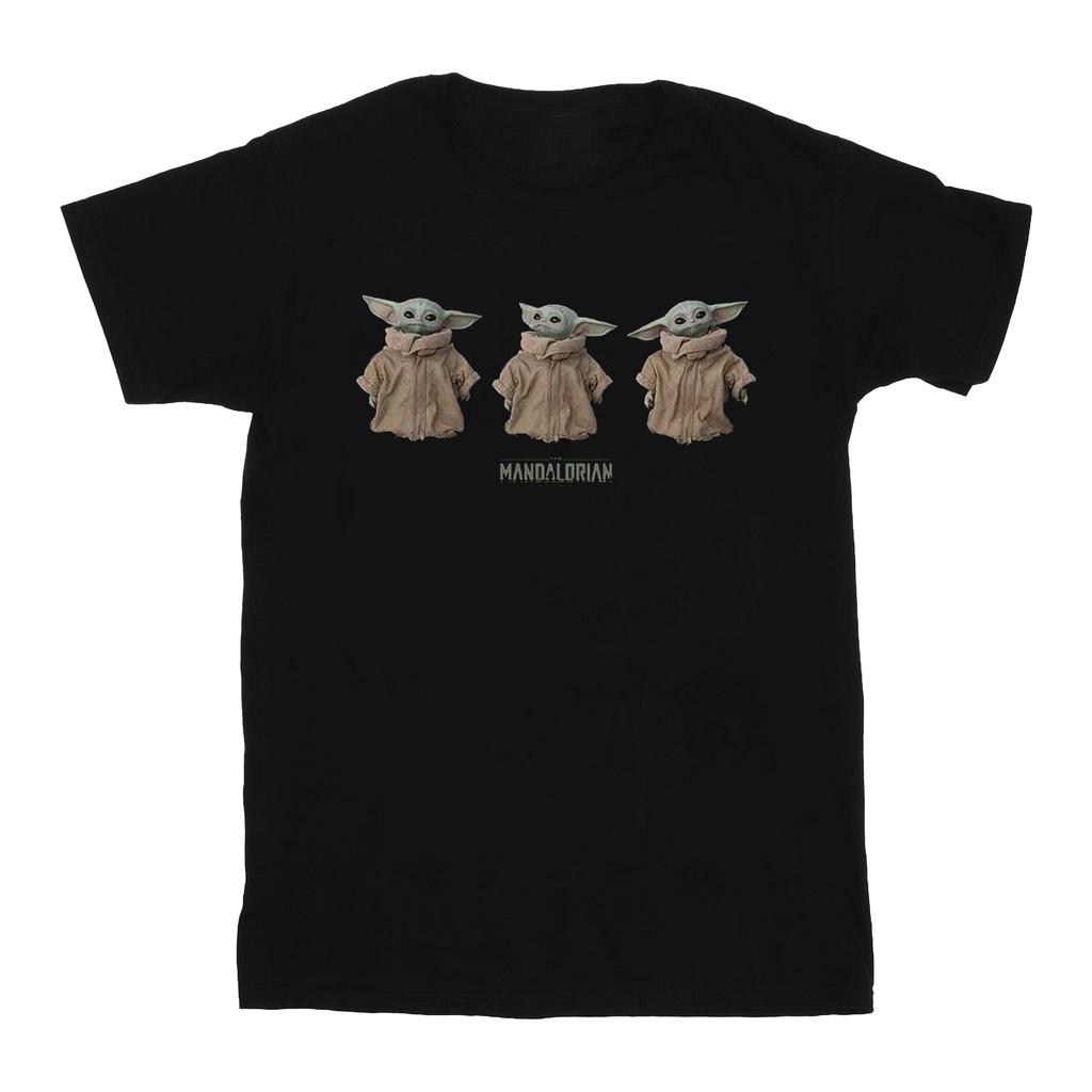 STAR WARS Boys The Mandalorian The Child Poses T-Shirt