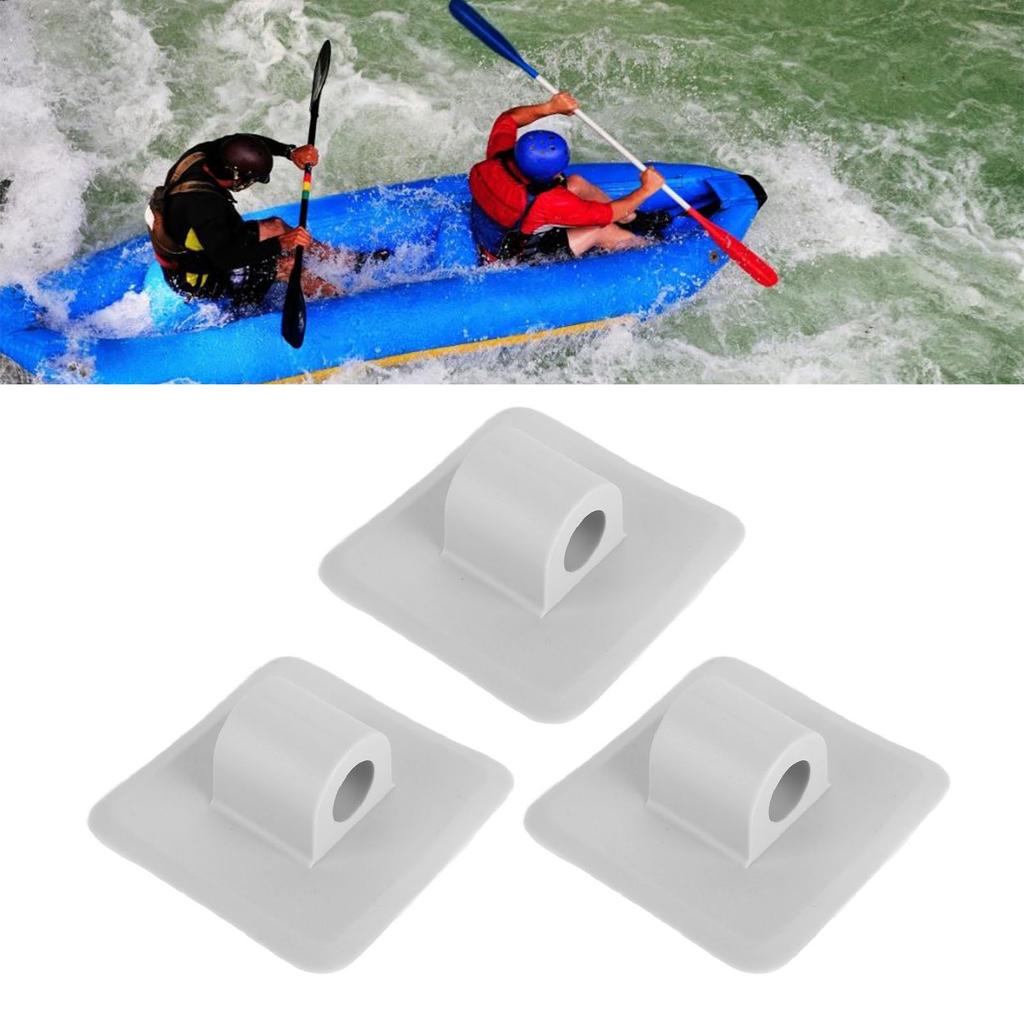 3Pcs Boat Motor Bracket Buckle PVC Fixed Motor Stand Rope Holder Accessory for Yacht