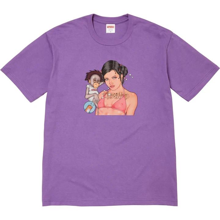 Supreme Angel Tee Purple XXL