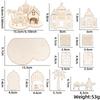 Eastern Artistic Middle Celebration Wooden Decor Accent For Festive Occasions Handmade Diy Puzzle Art Piece