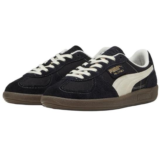 Puma Palermo Vintage Black Frosted Ivory Unisex Sneakers 396841-04