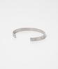 Maison Margiela Bangle SI8UY0003 SV0129 Brand 7 Numbering, Women's, Silver, Size [Used]