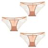 TVS03S138 [Buzz Selection] Underwear, Shorts, 3-Piece Set, Lingerie, Lace, See-Through, Sexy, Women's, (Set C)