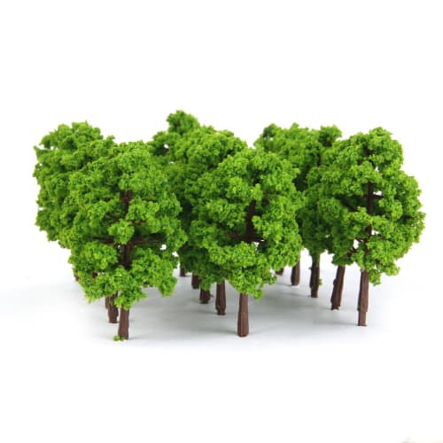[Generic] 20 Model Trees for Railway Models, Dioramas, and Miniature Gardens
