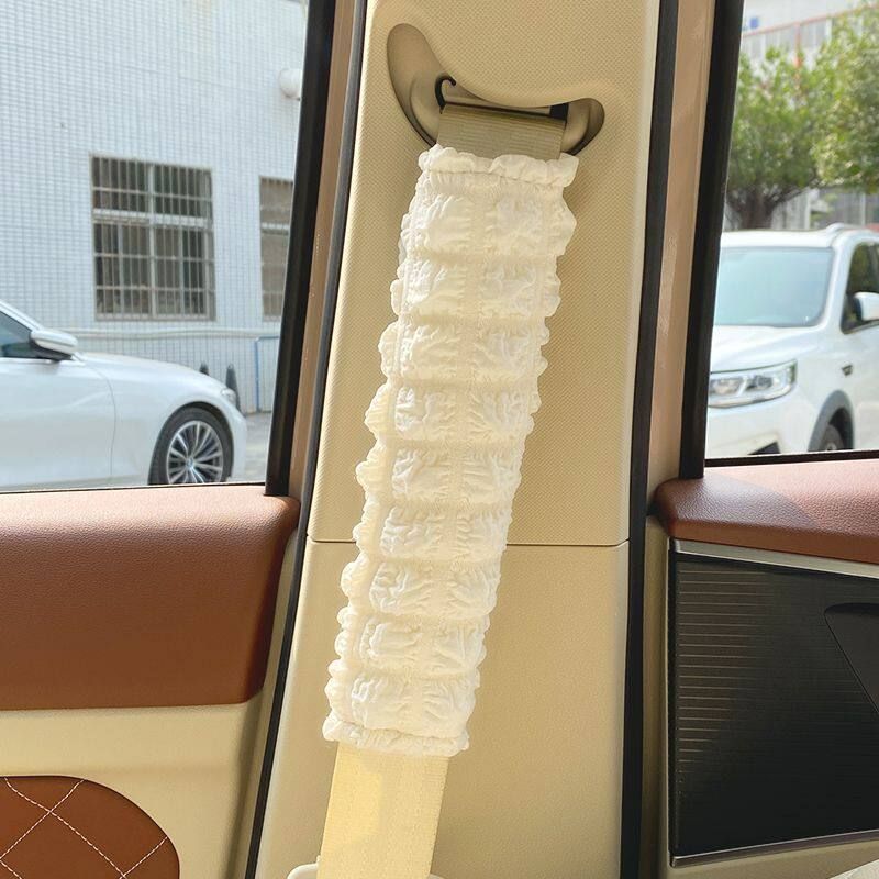 Car Seat Belt Shoulder Pads, Car Seat Belt Protectors, Cute Car Interior Decoration Items, Anti-Neck Strangulation