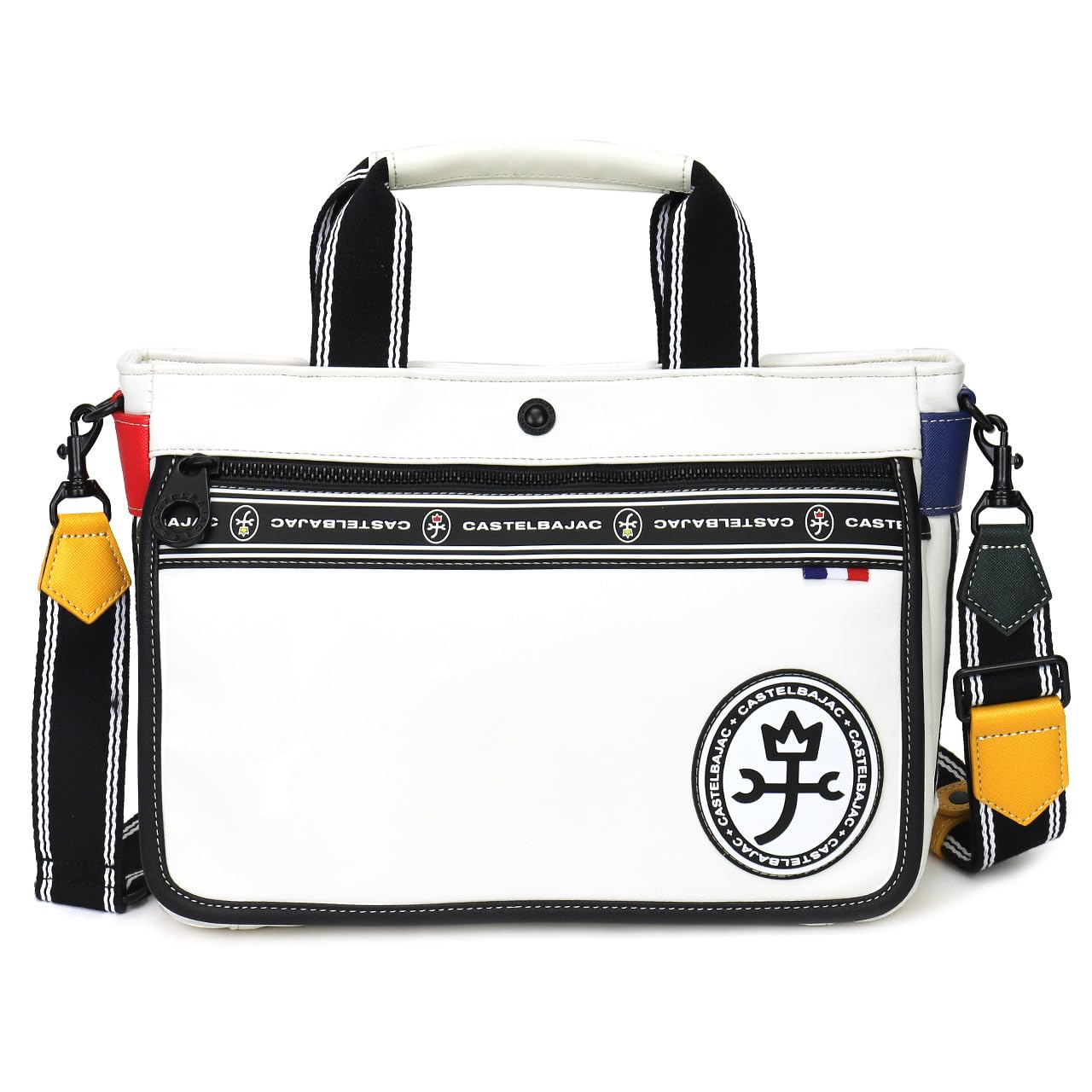

Castelbajac Driving Tote Bag Lux 049501 White