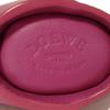 Used 12695 Bear Coin Purse 199.79.G74 7943 Animal Grain Calfskin Pink Unused Anagram Embossed Fuchsia Unisex from Japan