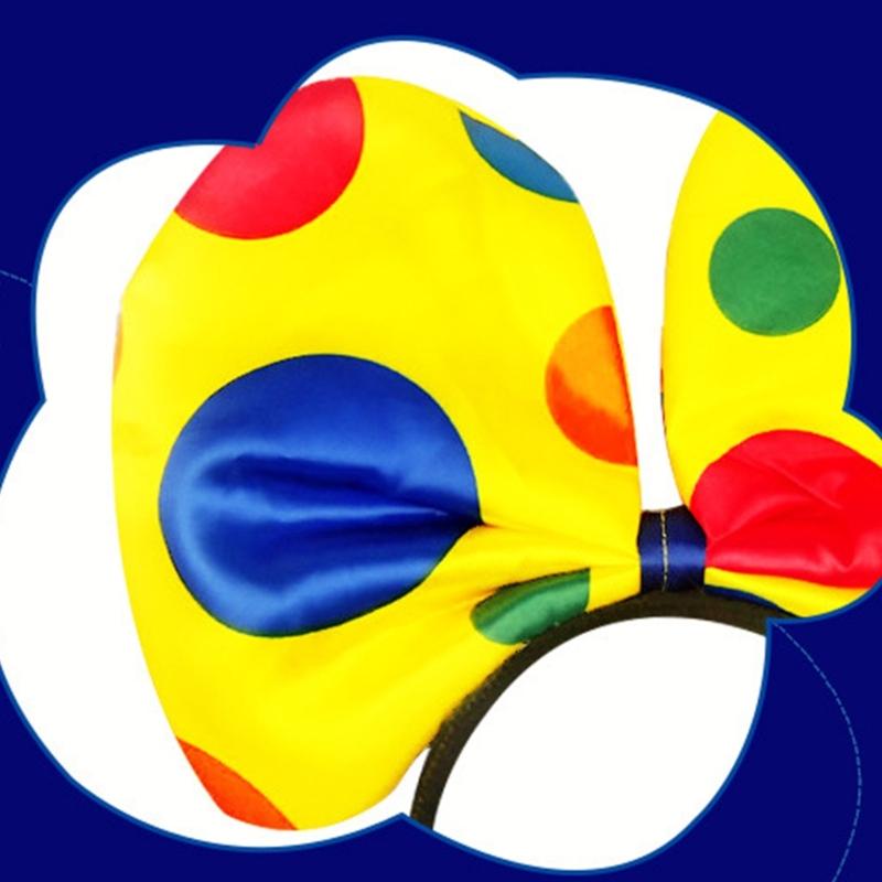Cappello da Mago Cappello da Clown Arcobaleno Divertente Cappello a Cilindro da Clown per Natale Halloween Cosplay Festa Oggetti di Scena Costume da Clown Regali