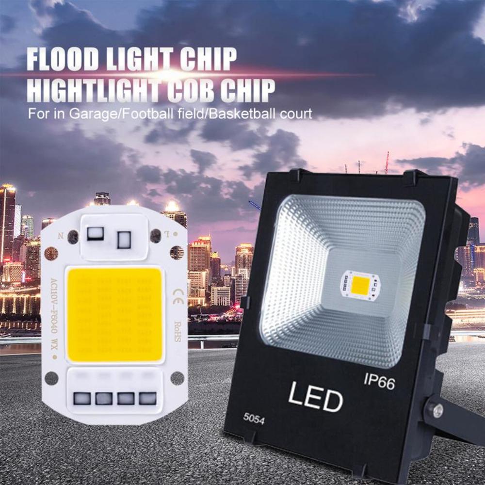 2Pcs 220V LED Chip 20W 30W 50W COB Chip No Need Driver LED Lamp Beads for Flood Light Spotlight Lampada DIY Lighting