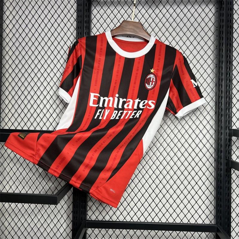 AC Mailand ''-'' Heim Auswärts Trikot 125. Jubiläum Edition Pre-Match Fußballtrikot Herren